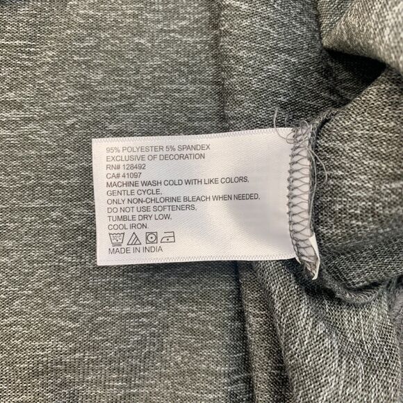 Greg Norman Sweatshirt Mens M Medium Gray Half Zip Mock Neck Golf Cover Up - Picture 6 of 12